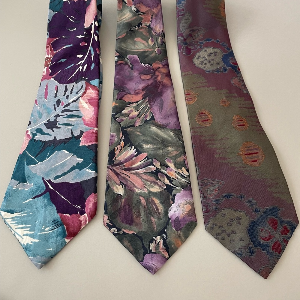 3 Mens Ties